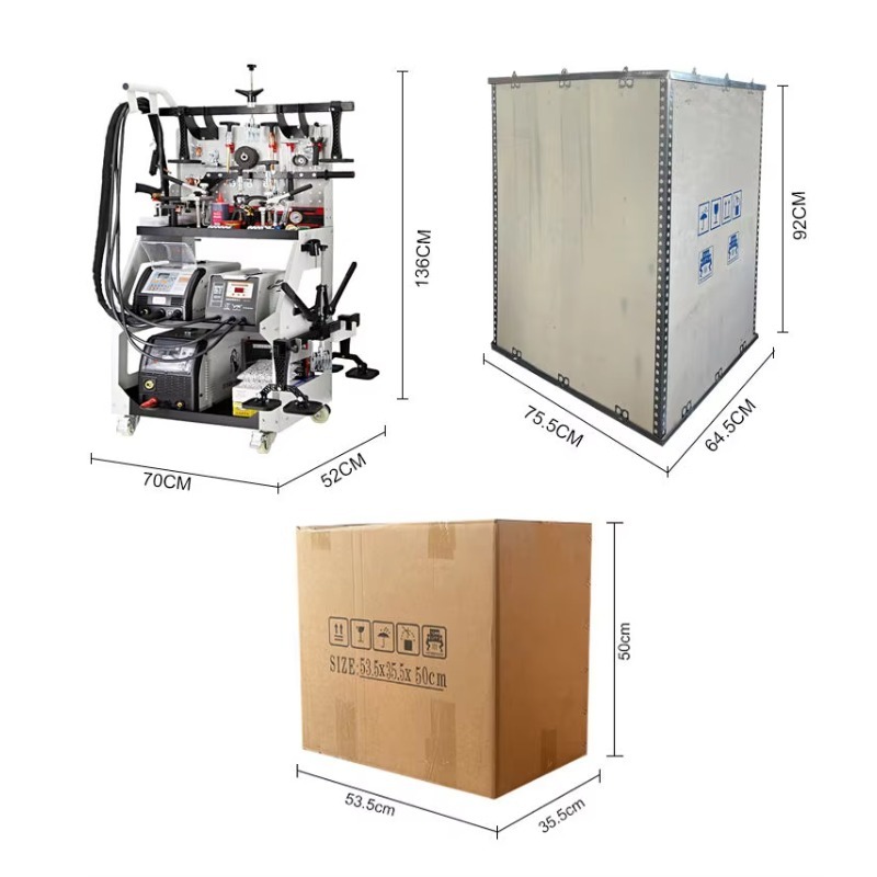Auto Repair Shop Equipment - F95ES+F6100+MIG250 Autoreparatie Carrosserie Werkplaats Uitrusting Set