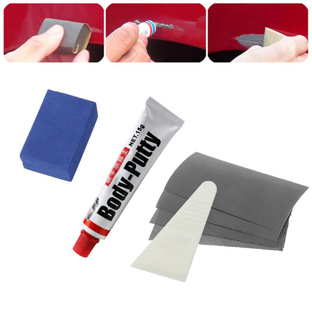 Auto Body Filler - 15G Carrosserie Stopverf Kit Assistent Deuken
