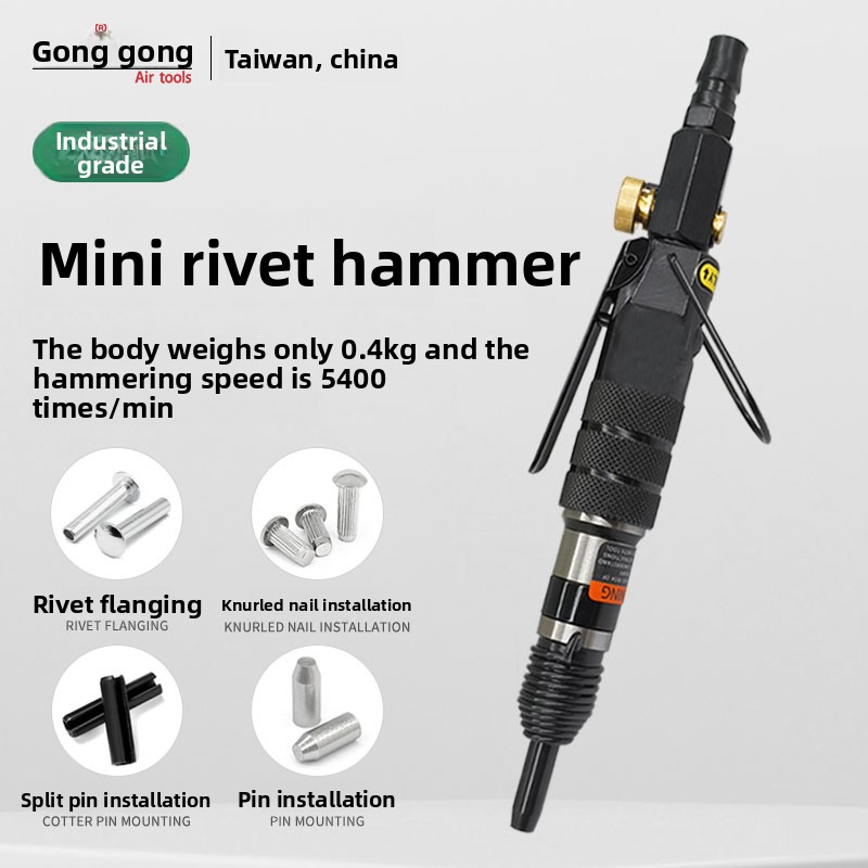 Rivet Gun Air - Gongke pneumatisch mini-klinknagelpistool voor het installeren