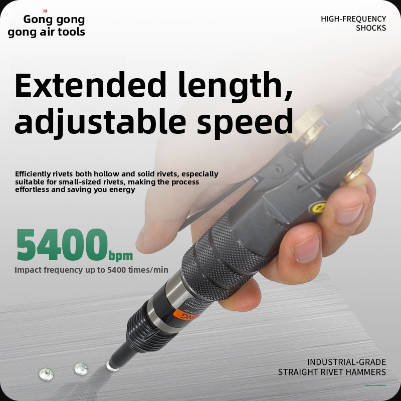 Gongke pneumatisch mini-klinkn - Rivet Gun Air recensie en prijs