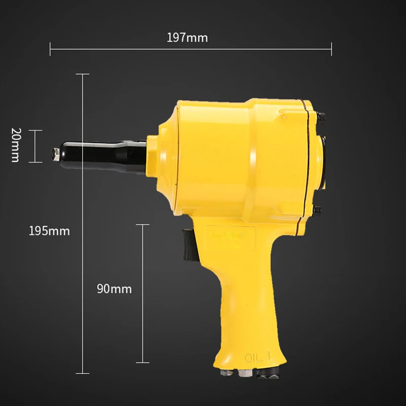 Pneumatische Air Blind Klinkna - Rivet Gun Air recensie en prijs